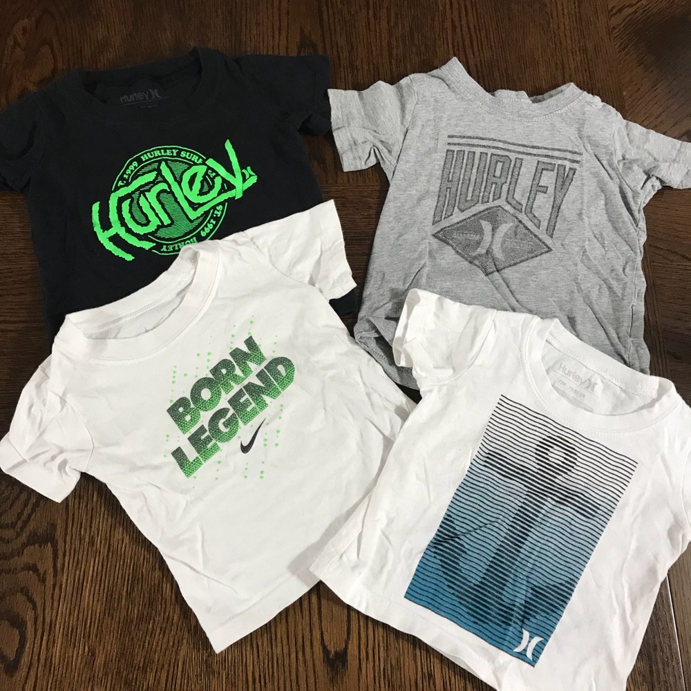 1 Nike 3 Hurley 12month T-shirt’s